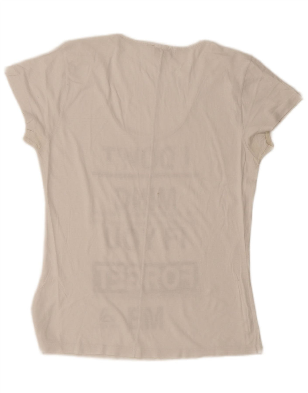 Damska koszulka z grafiką Diesel Top UK 14, duża, biała