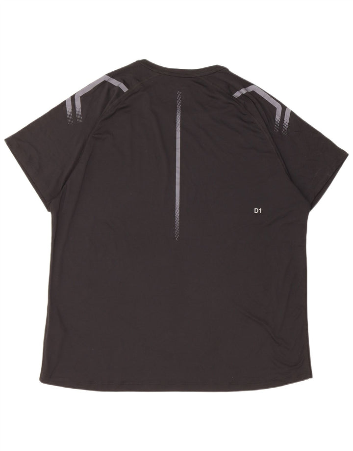 T-shirt męski Asics Top 2XL Czarny poliester