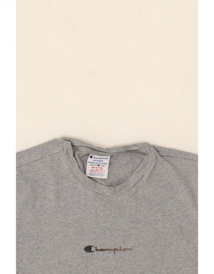 CHAMPION Mens T-Shirt Top Medium Grey Vintage Champion and Second-Hand Champion from Messina Hembry 