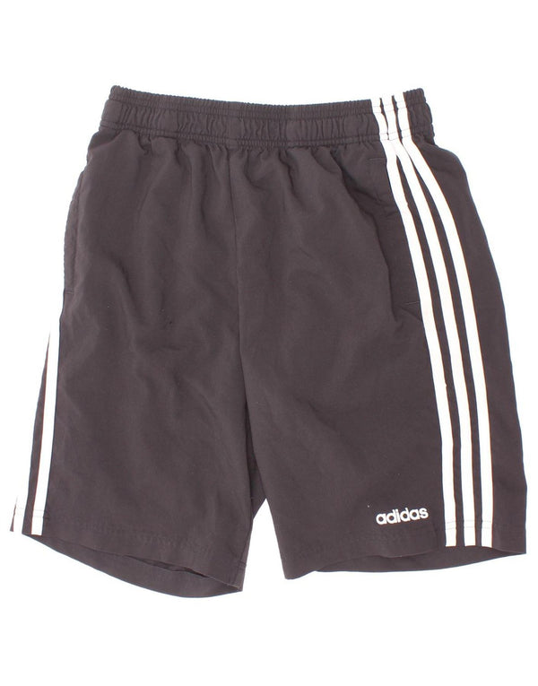 Chłopięce spodenki sportowe Adidas 13-14 lat, czarny poliester