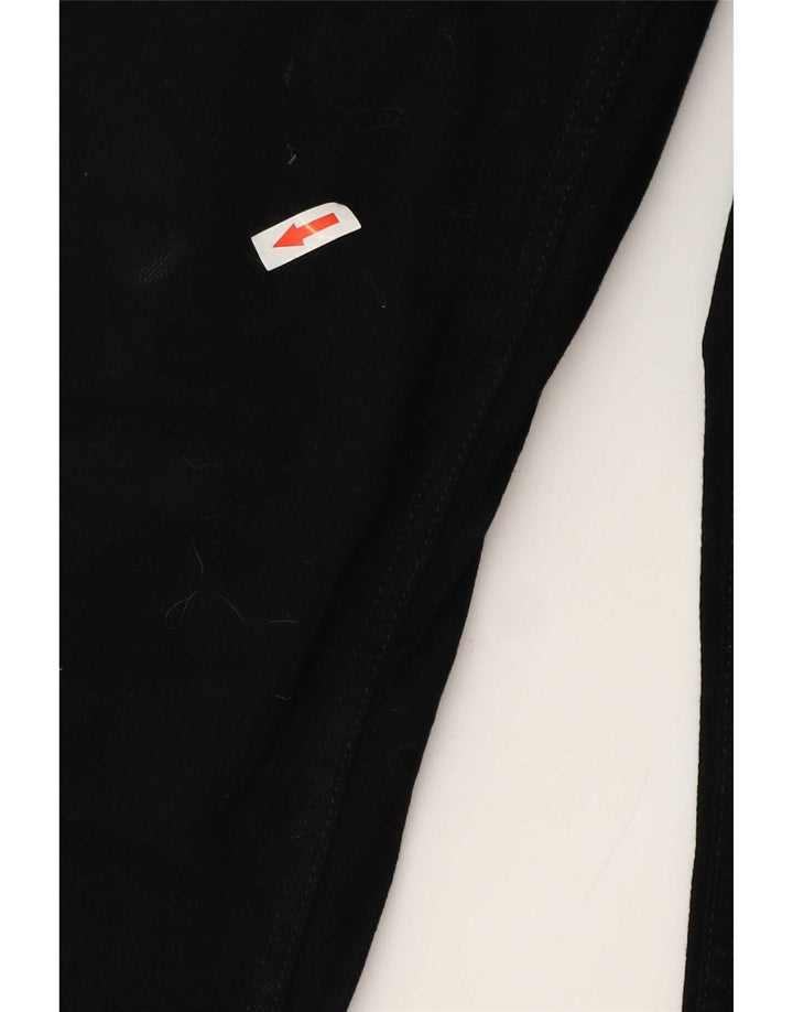 Męskie dżinsy Levi's 514 Straight W34 L32 Czarna bawełna