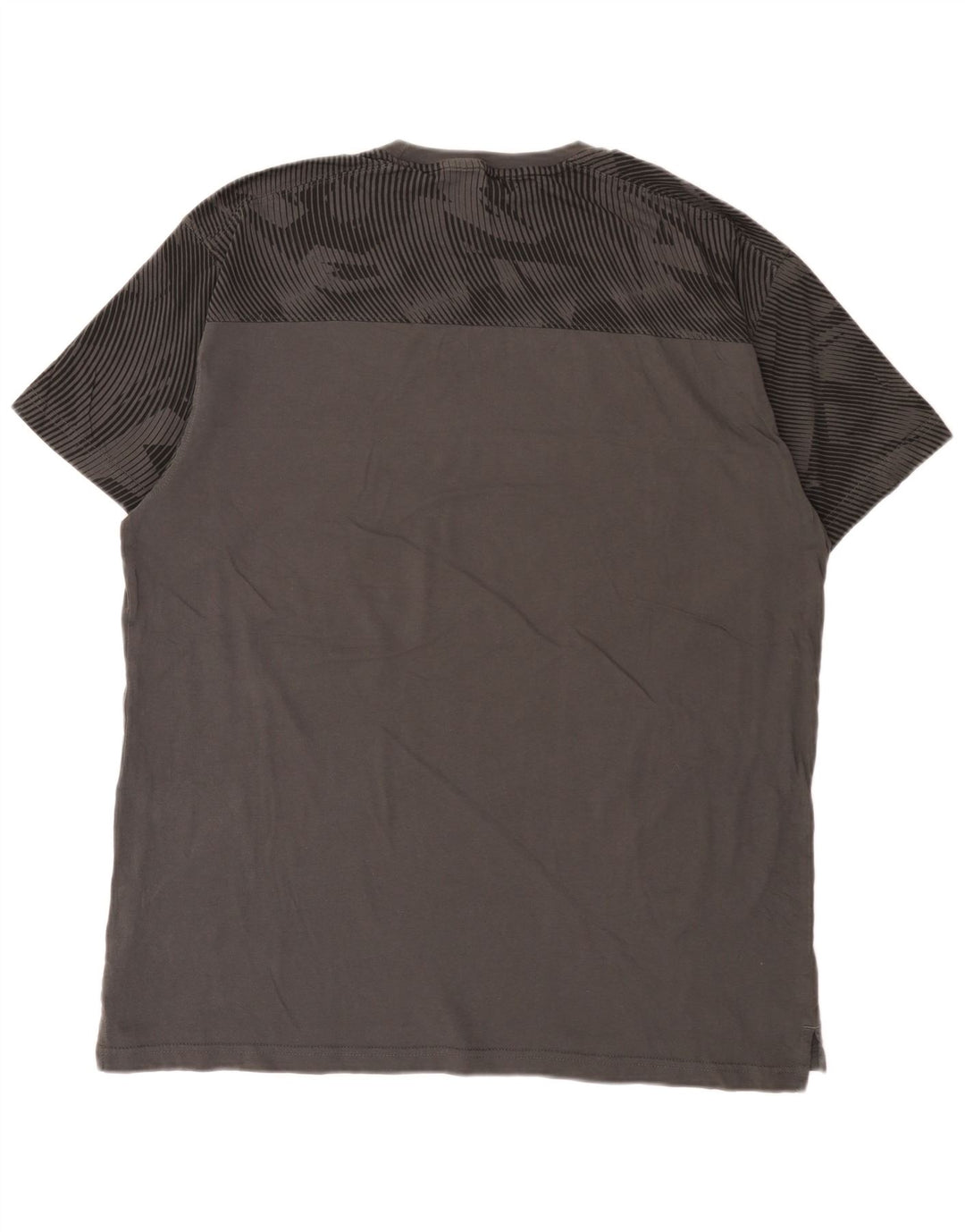Męska koszulka Puma Top XL, szara, geometryczna