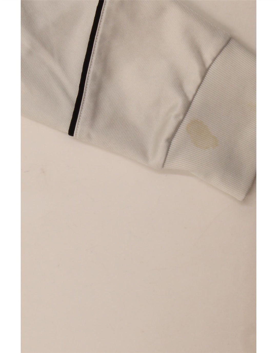 Adidas Męska bluza dresowa Top Jacket UK 36/38 Mały biały poliester
