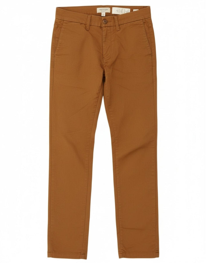 Męskie spodnie Chino Carhartt Sid Slim W29 L32 Beżowa bawełna