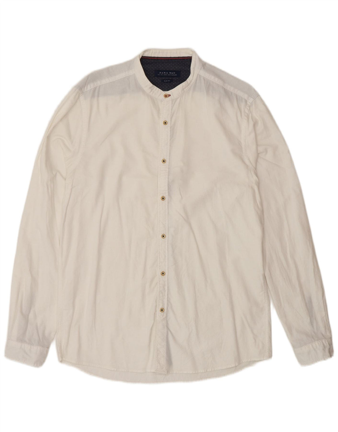 Koszula męska Zara Slim Fit, duża, biała