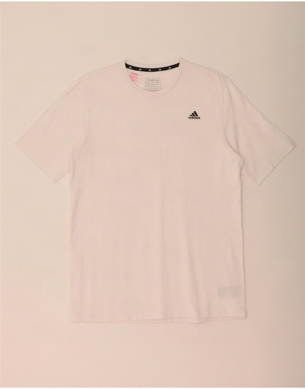 Adidas Chłopięcy T-Shirt Top 15-16 Lat Biała Bawełna