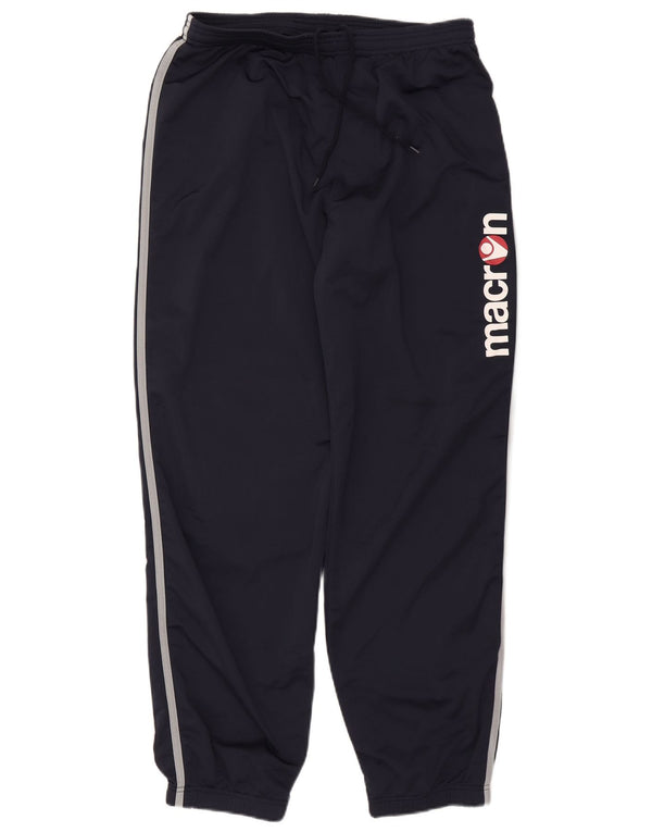 Męskie spodnie dresowe Macron Graphic Joggers XL Granatowy poliester