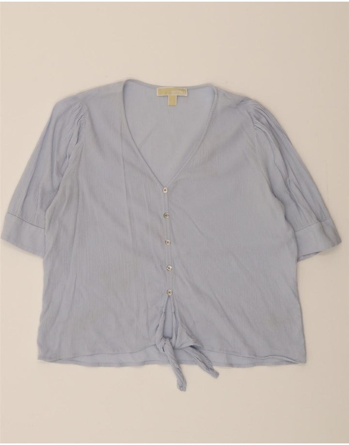 MICHAEL KORS Womens Blouse Top UK 16 Large Blue Vintage Michael Kors and Second-Hand Michael Kors from Messina Hembry 