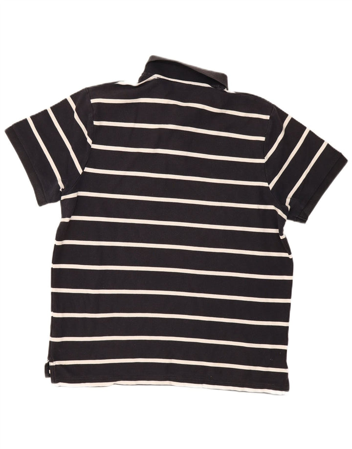 Męska koszulka polo NIKE 2XL, bawełniana w granatowe paski