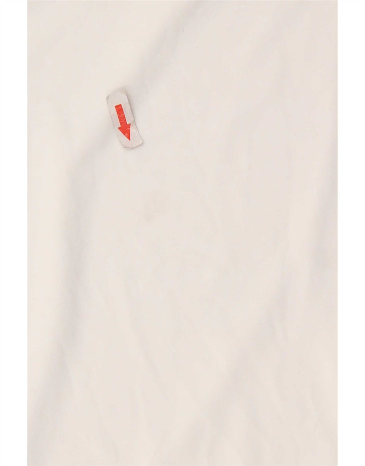 Męski T-shirt PUMA Top 2XL Biały poliester z blokami kolorów