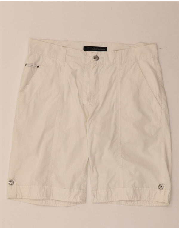 Męskie spodenki Chino Calvin Klein W32 Medium White