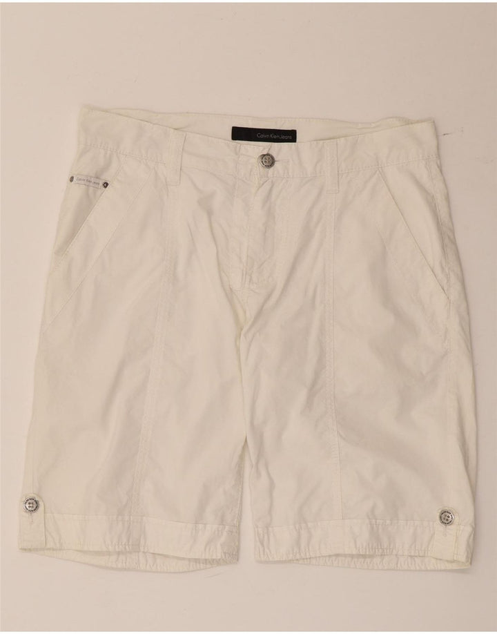 Męskie spodenki Chino Calvin Klein W32 Medium White