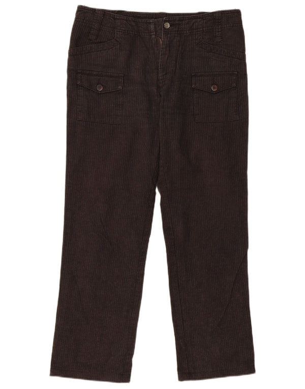 Damskie spodnie cargo ELLESSE IT 44 Medium W32 L28 Szare prążki