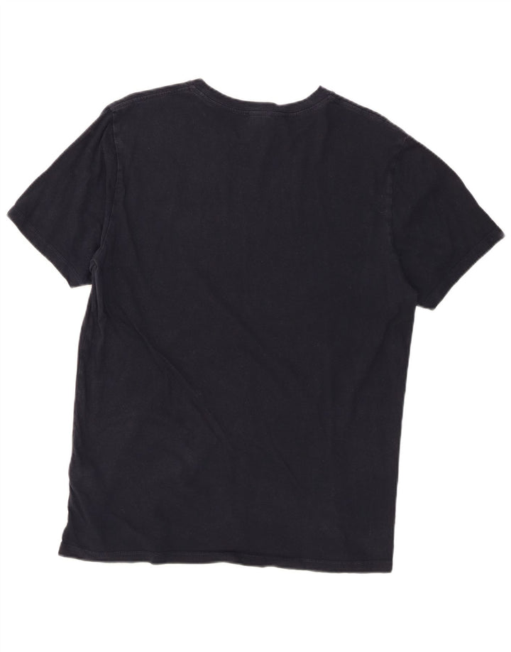 T-shirt męski Reiss, duży, czarny, bawełniany