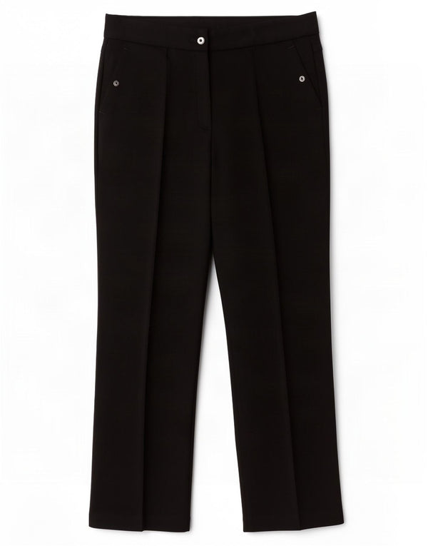 Spodnie damskie Marks & Spencer Straight Chino UK 12 Medium W32 L30 Czarne