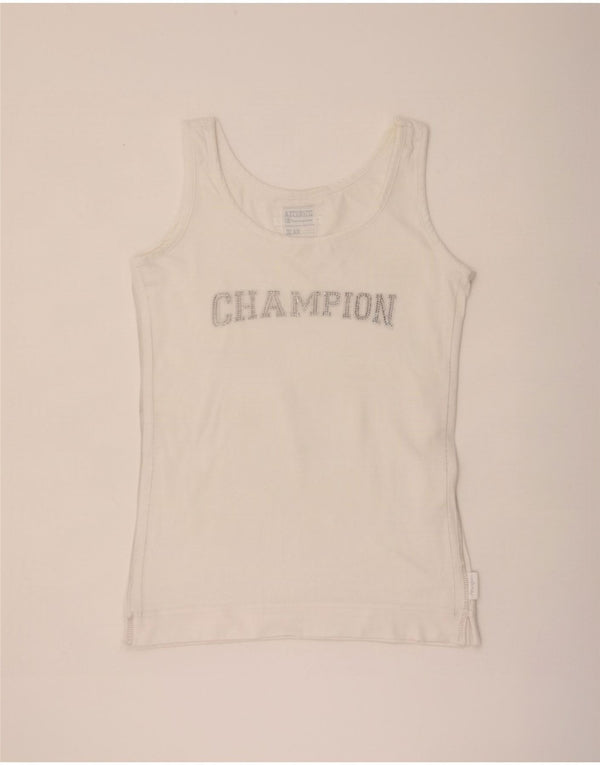 Dziewczęca kamizelka z grafiką Champion 13-14 lat XL, biała
