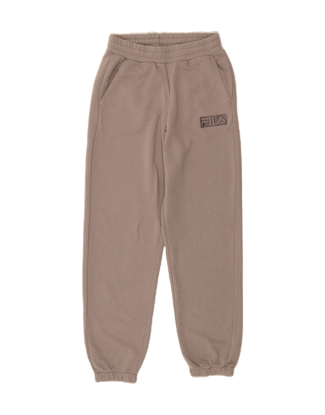 FILA Womens Tracksuit Trousers Joggers UK 12 Medium Grey Cotton Vintage Fila and Second-Hand Fila from Messina Hembry 