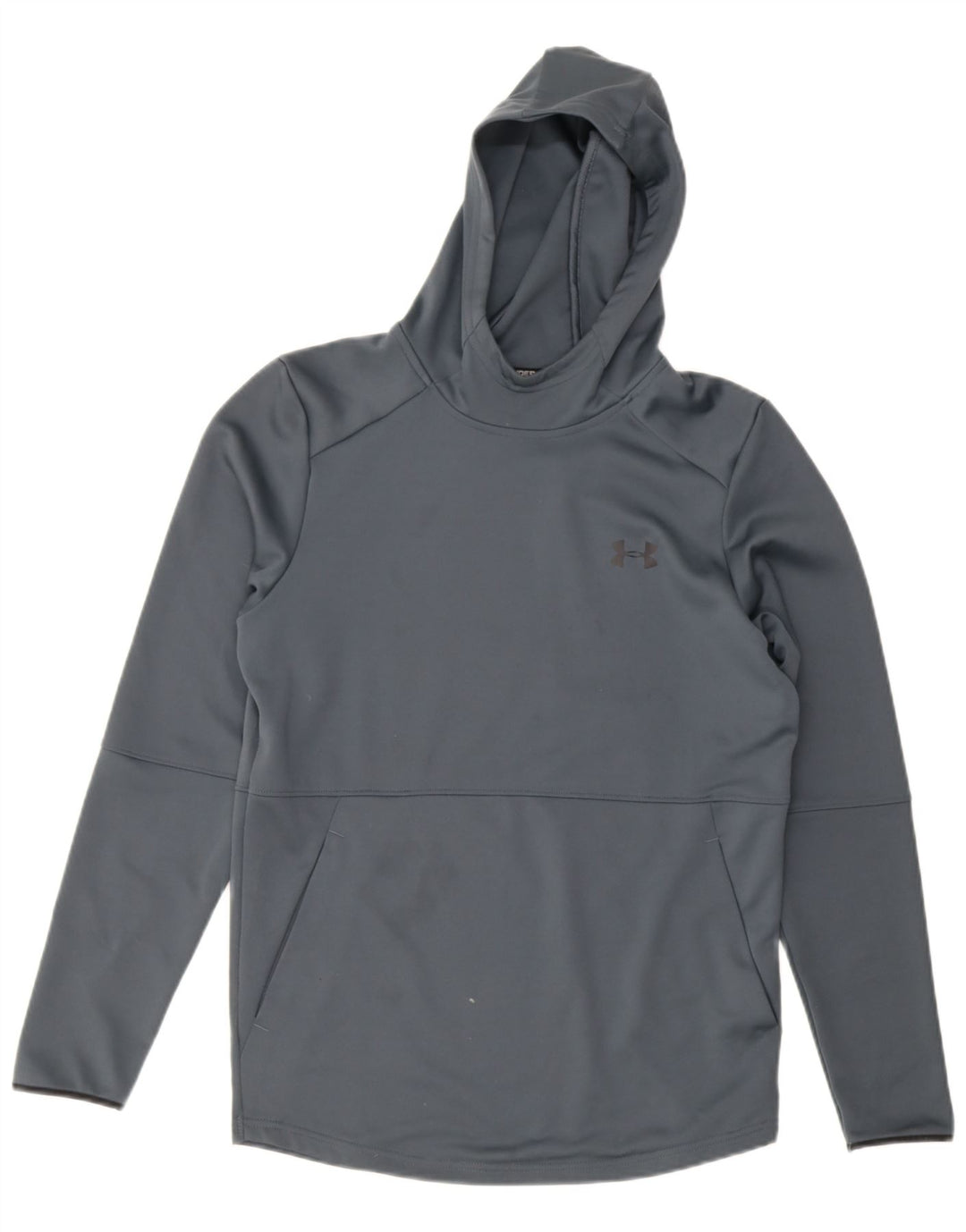 Męski sweter z kapturem Under Armour, mały, szary, poliestrowy