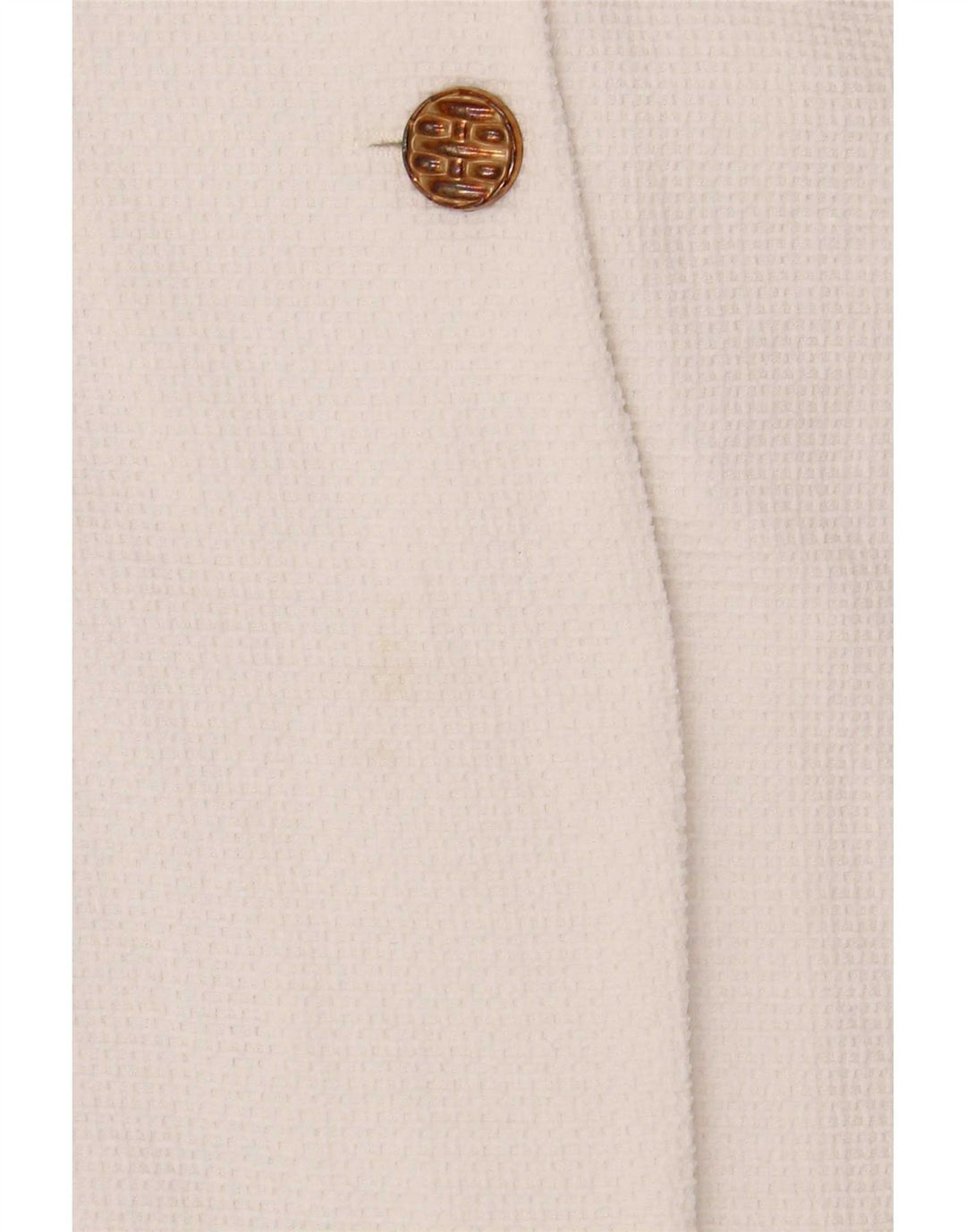 Bolero damskie Zara UK 16, duże, białe, poliestrowe