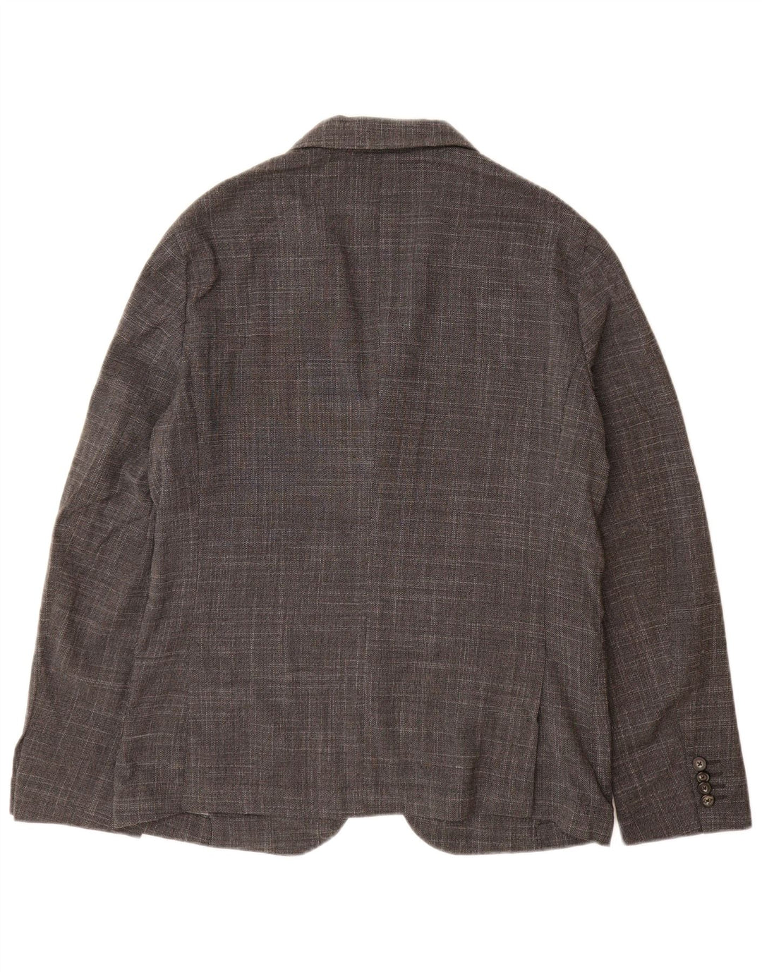 TOMMY HILFIGER Męska dopasowana marynarka zapinana na 2 guziki IT 48 Średni szary