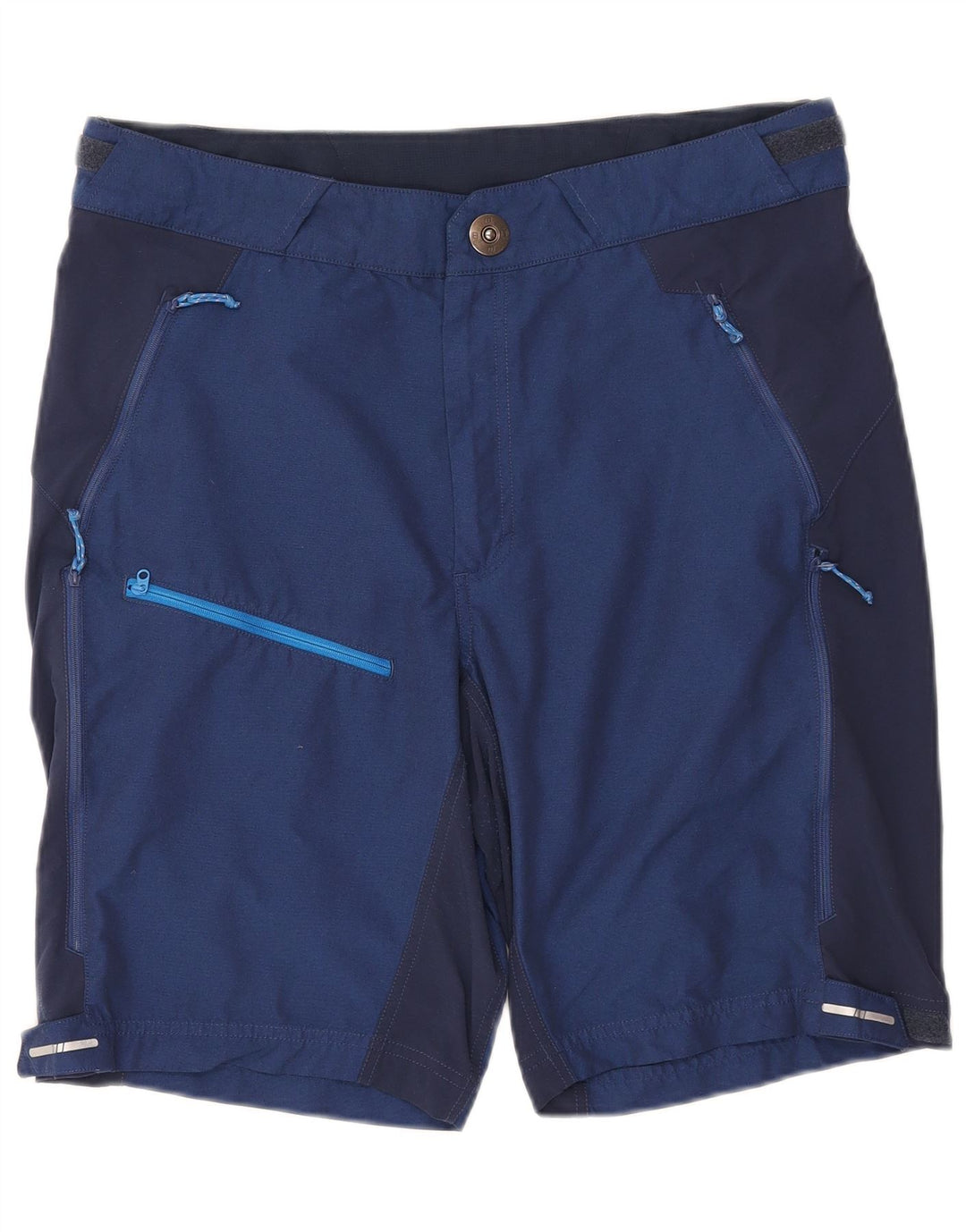 Męskie spodenki cargo z grafiką Berghaus XL W36 granatowe, poliamidowe