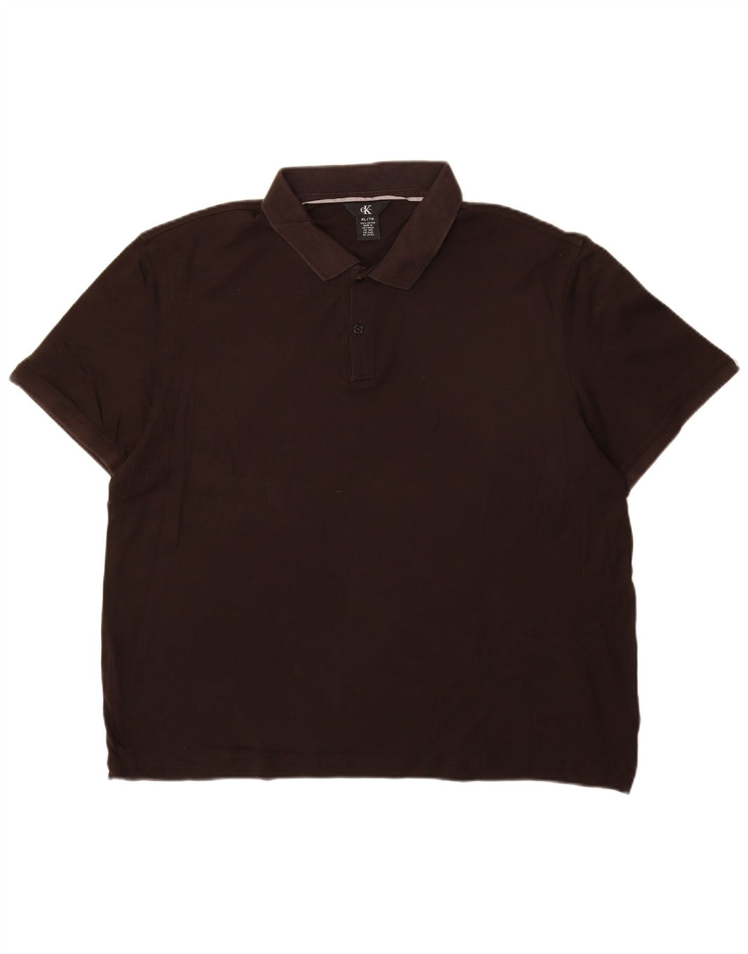 Męska koszulka polo CALVIN KLEIN XL, czarna, bawełniana