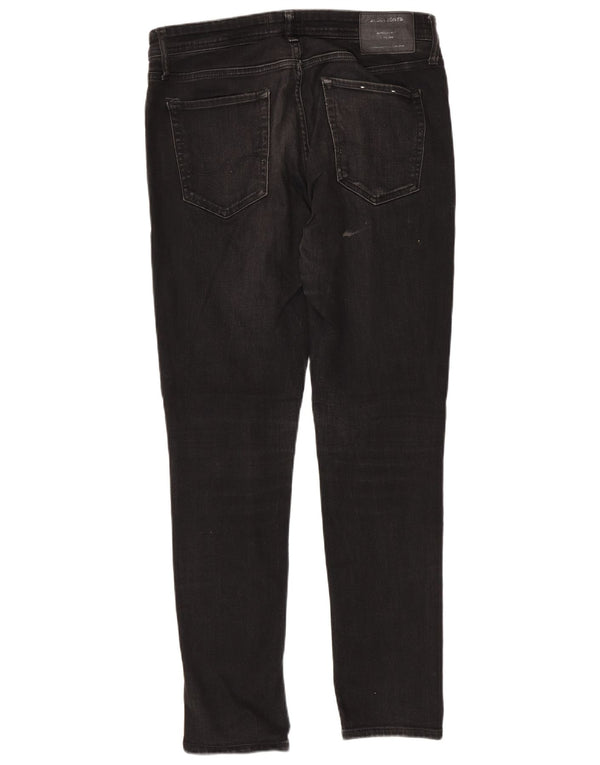 Męskie jeansy Jack & Jones GLENN Slim W32 L32 Czarne bawełniane