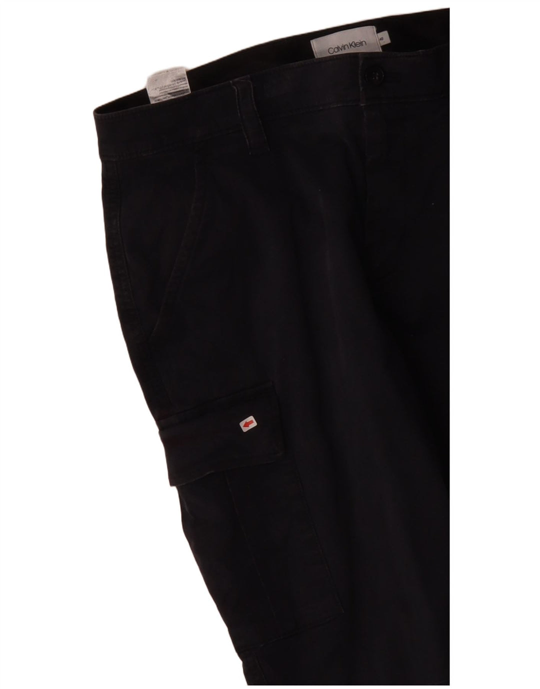 Męskie spodenki cargo Calvin Klein IT 48 Medium W34 Granatowa bawełna