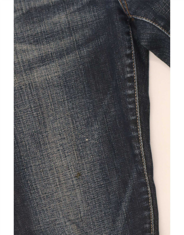 Damskie jeansy slim G-Star W28 L32 Niebieskie bawełniane