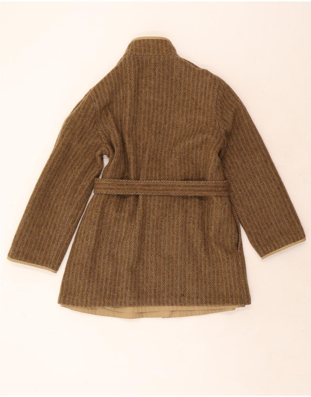 Dwustronny płaszcz damski w stylu vintage IT 42 Medium Khaki