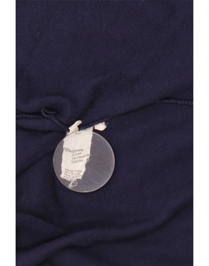 Damska kurtka dresowa VINTAGE UK 16, duża, granatowa, bawełniana