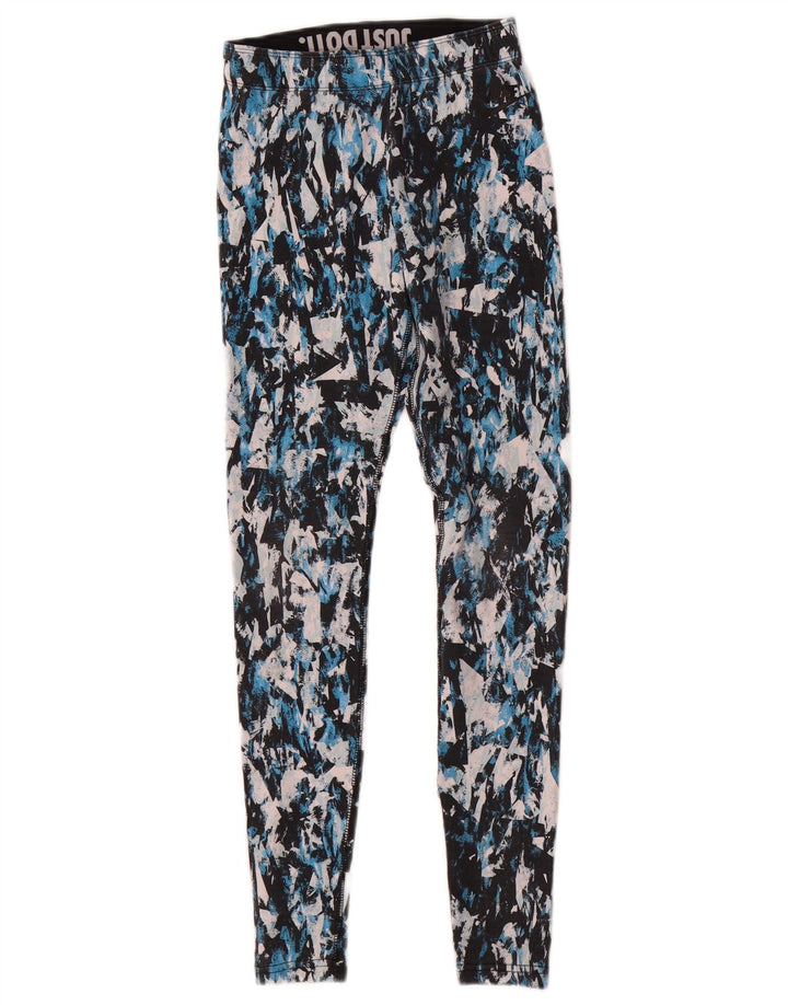 Legginsy damskie Nike UK 4 XS, wielokolorowy kamuflaż
