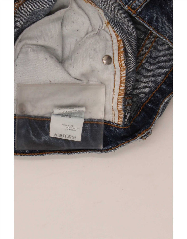 Damskie spodenki jeansowe Gaelle W25 XS, niebieska bawełna