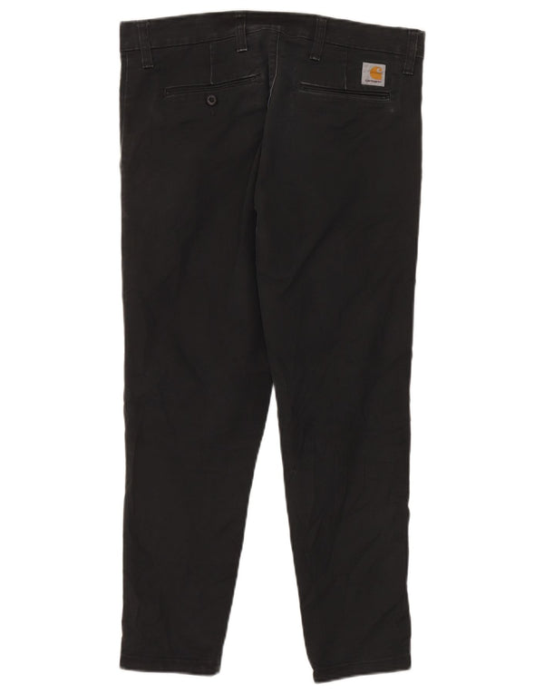 Męskie jeansy Carhartt W31 L26 Czarne bawełniane
