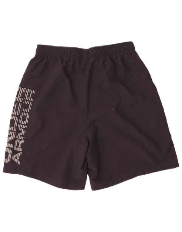 Męskie spodenki sportowe Under Armour Heat Gear Graphic, średnie czarne