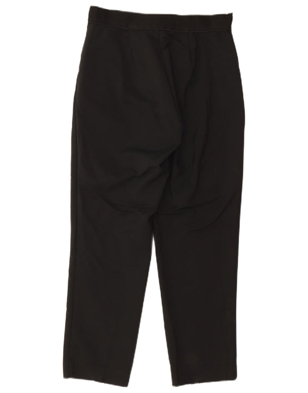 Marks & Spencer Damskie zwężane spodnie krótkie UK 10 Small W28 L25 Czarne