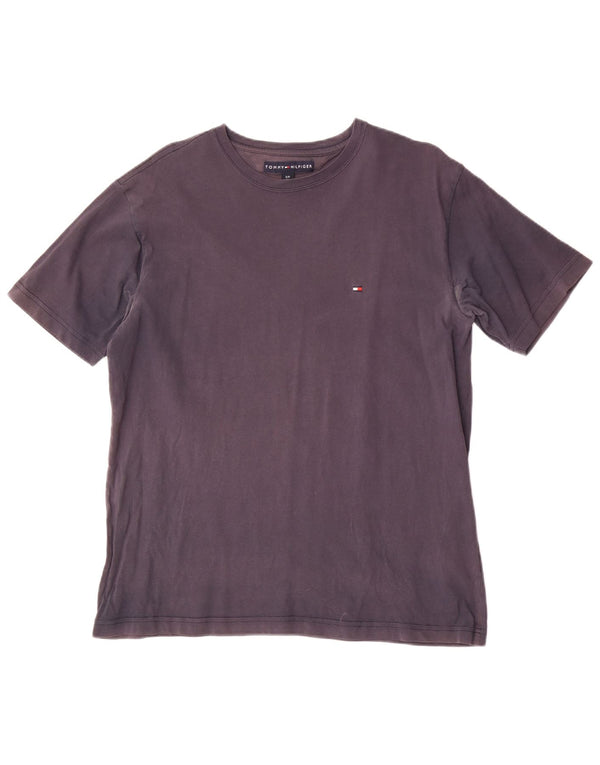 T-shirt męski Tommy Hilfiger, mały, granatowy, bawełniany