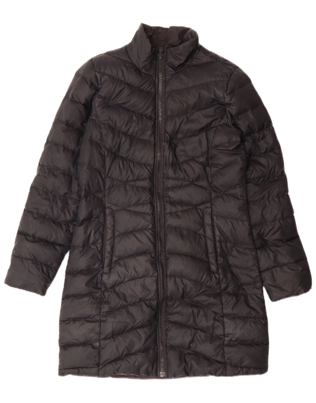 Dwustronny damski płaszcz The North Face UK 12, średni czarny nylon