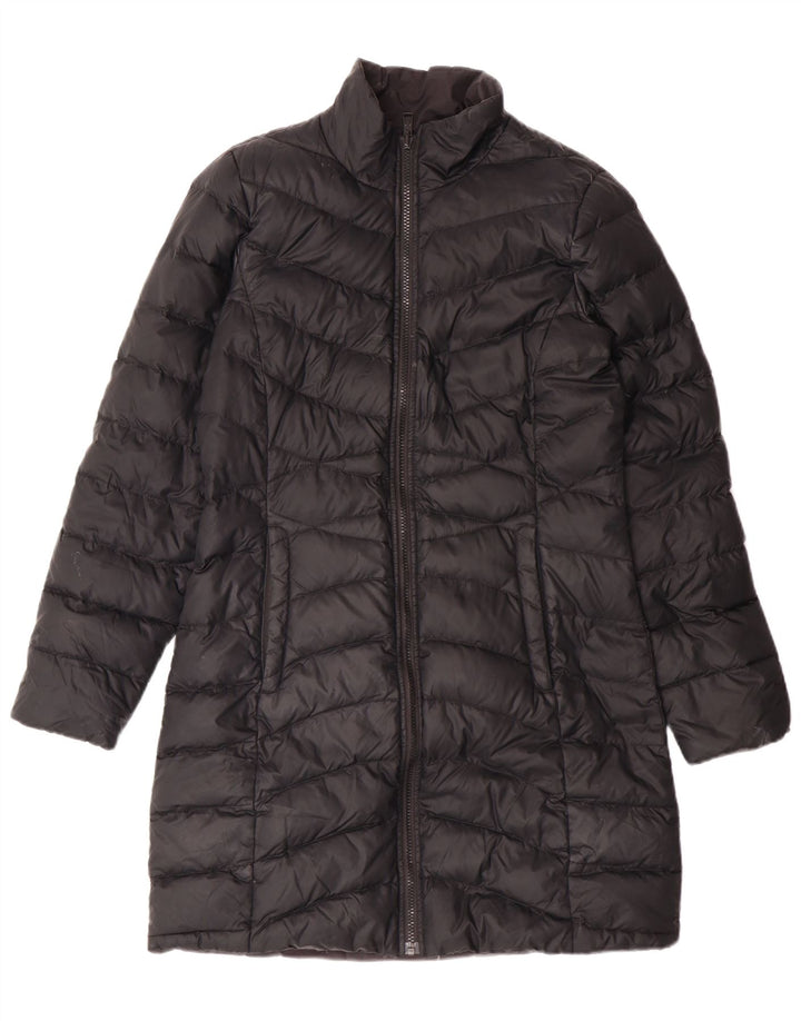 Dwustronny damski płaszcz The North Face UK 12, średni czarny nylon