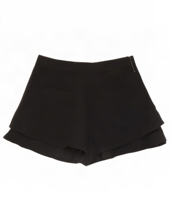 Zara Womens High Waist Casual Shorts Large W30 Black