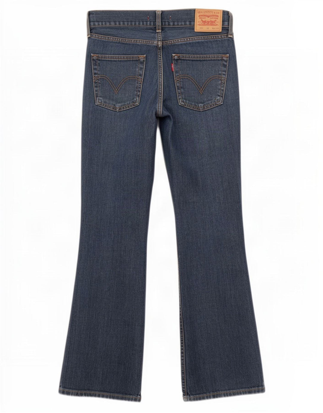 Damskie jeansy Levi's 557 Straight W32 L32 Niebieskie bawełniane