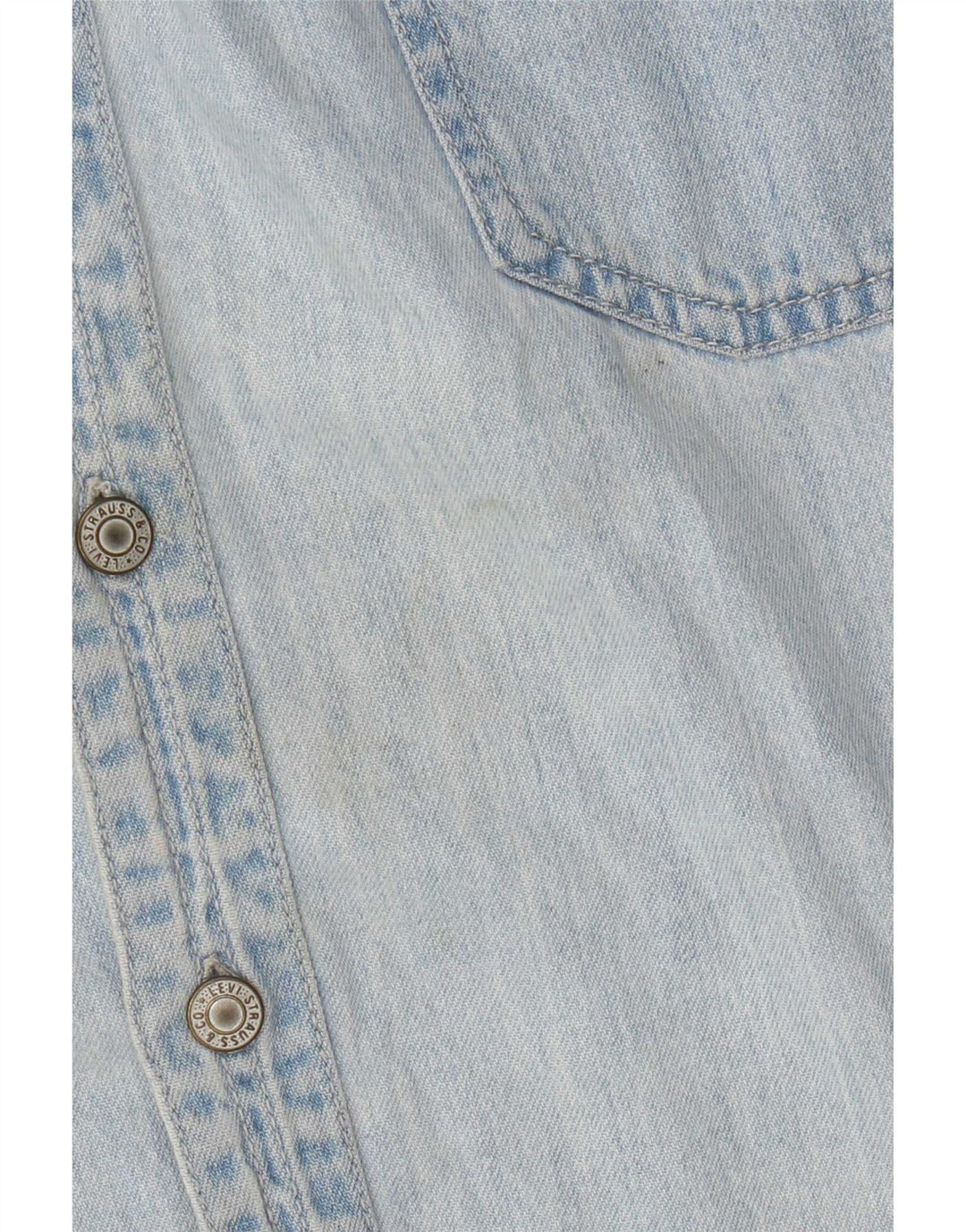 Męska koszula dżinsowa Levi's XL, niebieska, bawełniana