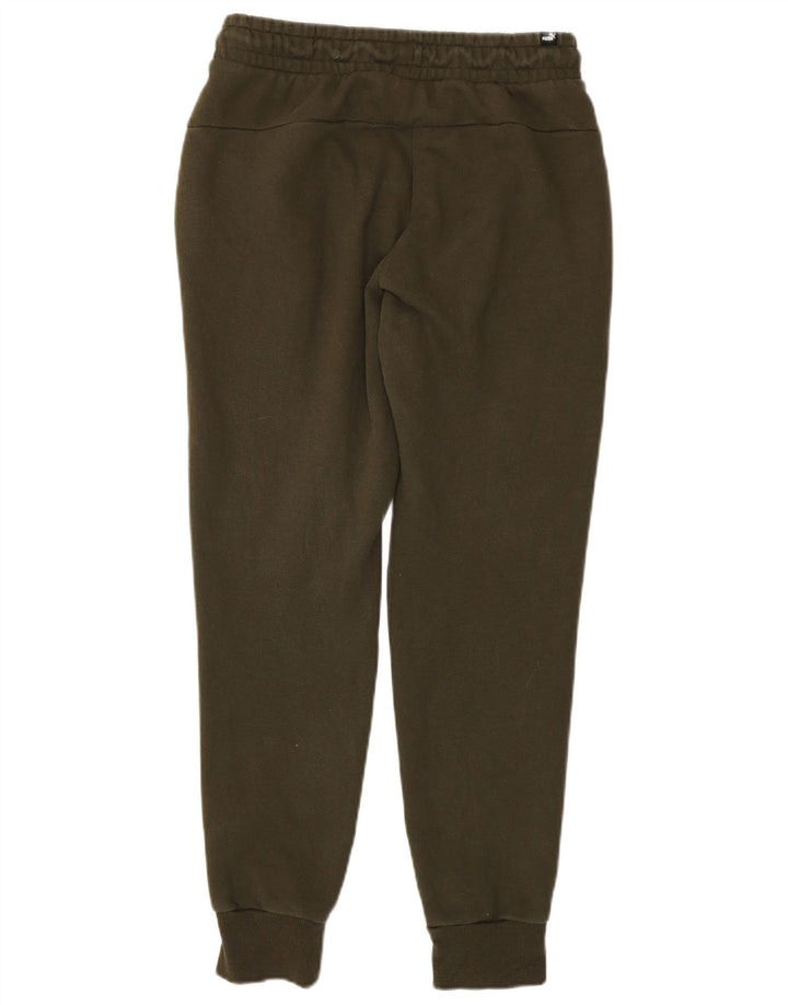 Męskie spodnie dresowe Puma, joggery, małe khaki