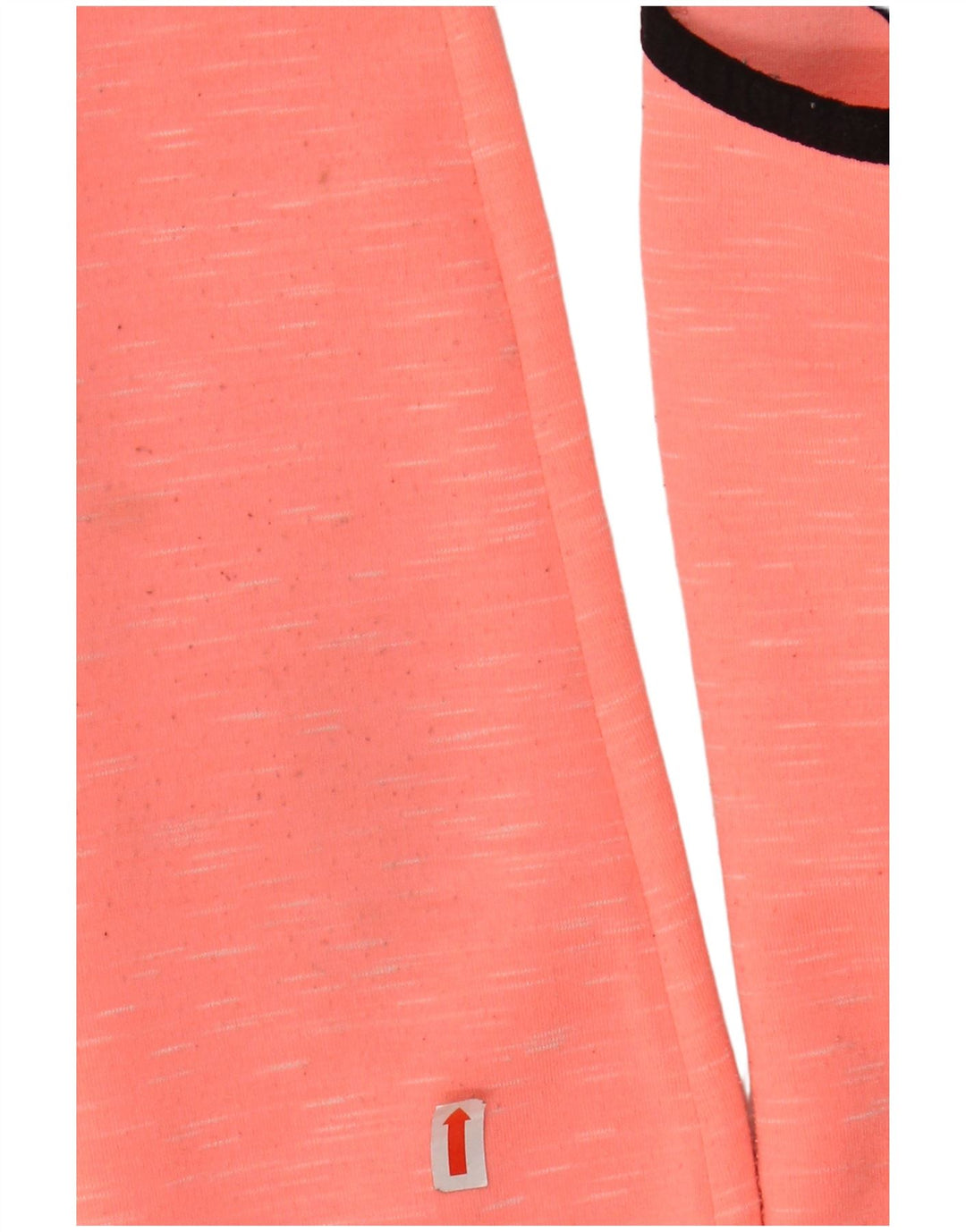 Damski sweter SUPERDRY z grafiką i zamkiem błyskawicznym UK 8, mały, pomarańczowy, nakrapiany