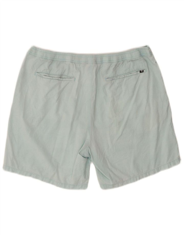 Męskie spodenki chino Hurley, duże, W36, niebieskie, bawełniane