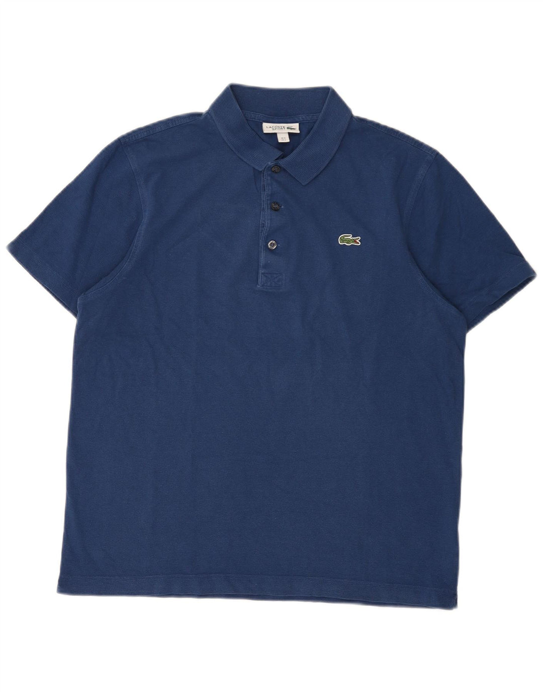 Męska koszulka polo Lacoste, rozmiar 5, duża, granatowa, bawełniana