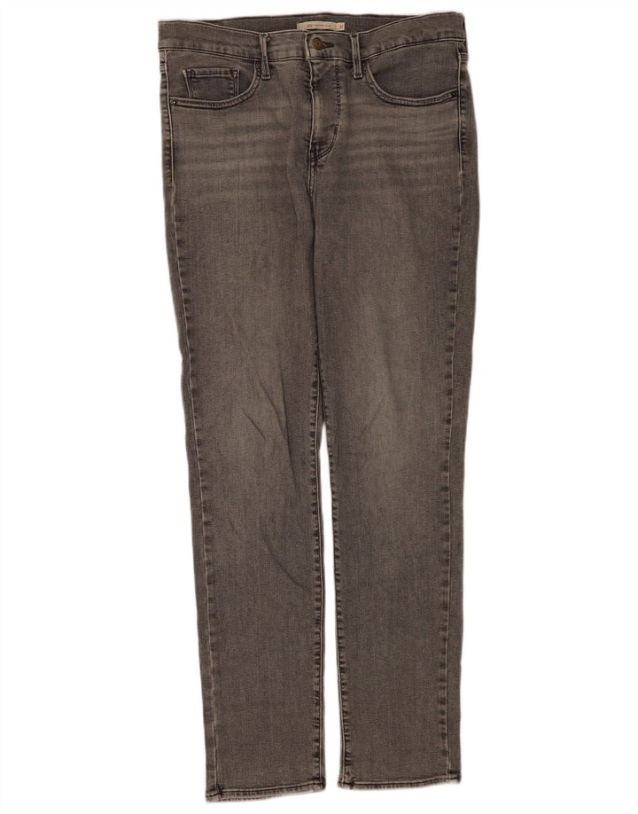 Damskie jeansy Levi's 312 Shaping W31 L32 Szara bawełna