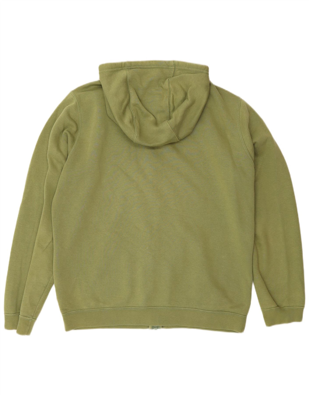 Męski sweter z kapturem i zamkiem Nike, bawełna w kolorze khaki