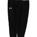 Dziewczęce legginsy z grafiką Under Armour na 11-12 lat, duże, czarne, poliestrowe