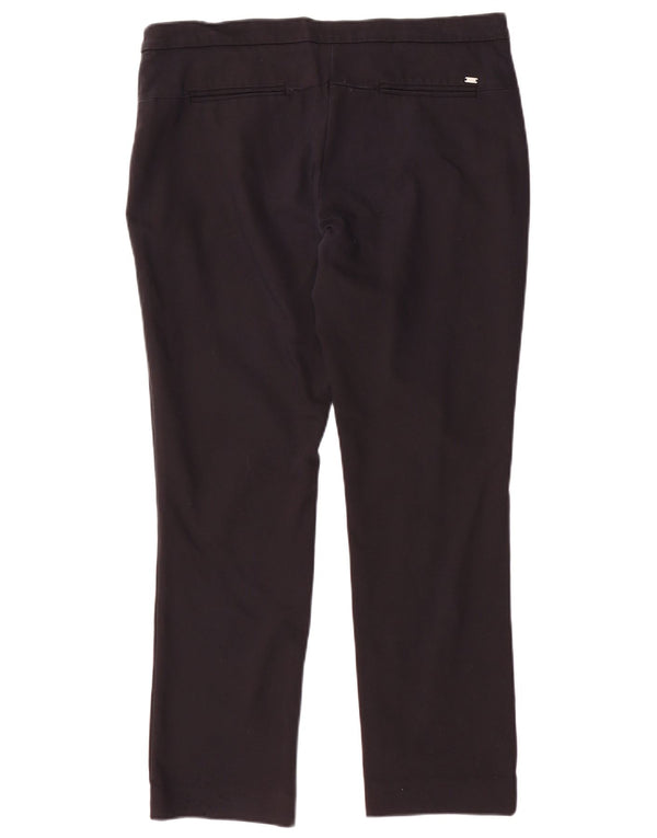 Damskie spodnie chino Tommy Hilfiger US 10 Large W34 L28 Czarny nylon